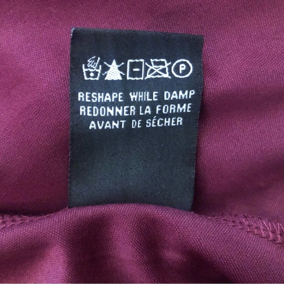 New Le Chateau sparkle lace  wine fit & flare wedding dress. - Picture 14 of 14